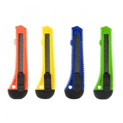 Estilete de Plástico BRW ES1801 Largo 18MM 1 Unidade para Cortes de Correspondências e Caixas