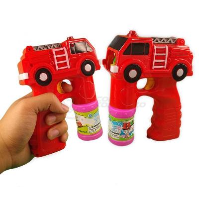Brinquedo Infantil Caminhão Bombeiro Bolhudo Máquina de Bolhas com Mistura Mágica Vermelho Smart