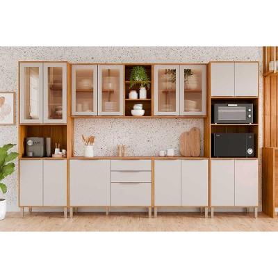 Cozinha 14 Portas 2 Gavetas C6P138 Off White