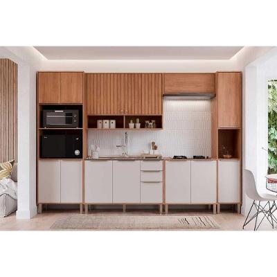 Cozinha Divina 16 Portas 2 Gavetas Off White