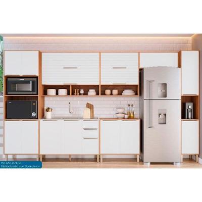 Armário Esplêndida 1 Porta 2 Gavetas MDF 80cm Cinamomo