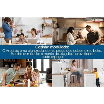Cozinha Áurea 10 Portas 2 Gavetas C4P188
