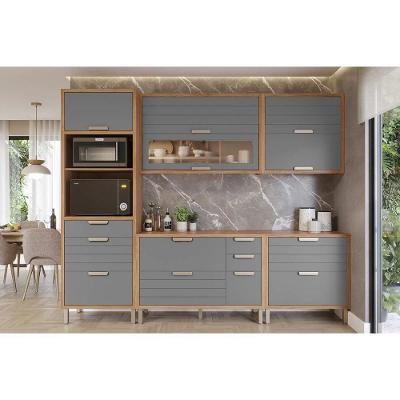 Cozinha Eloise 8 Portas 7 Gavetas Cinamomo