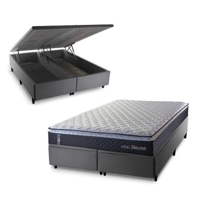Cama Box Baú Dakota Espuma D33 Queen 158x198 King House