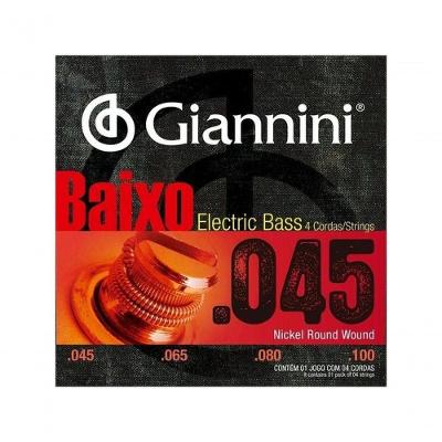 Corda para Contrabaixo Geebrs 5 0.045 Pesado com Timbre Cheio e Alto Volume Giannini