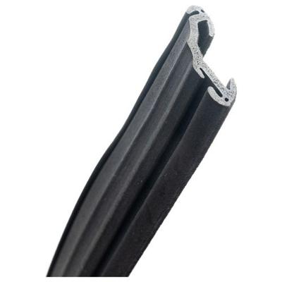 Canaleta para Lado Direito F103 para GM Corsa 2 Portas e Pick-up 94 a 03 Preto Uniflex