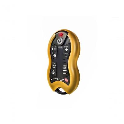 Controle Remoto para Áudio e Vídeo Automotivo Ou Residencial SX2 Amarelo com 16 Funções Stetsom