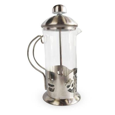 Cafeteira Prensa Francesa Modelo Coffee em Vidro e Aço Inox 600ML sem Voltagem