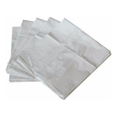 Saco para Lixo Saco de 80 Litros Branco para Lixo 80 l Pacote com Aprox 100 Unidades Higipack