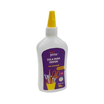 Cola para Isopor Cola Incolor para Isopor 90G com Secagem Rápida e Alta Adesão Piratininga