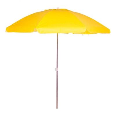Guarda Sol Piscina Jardim Praia 200CM em Bagum Vinil com Estrutura em Alumínio Amarelo