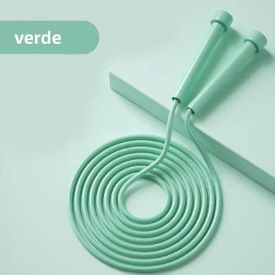 Corda de Pular Mt128 Profissional Ajustável com Free Rotation Verde OEM