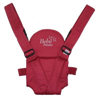 Canguru para Bebê Panda Até 15 kg de 02 a 18 Meses Rosa Bebê Passeio OEM