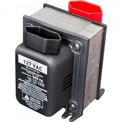 Autotransformador Universal 500VA Lite [F002] para Transformar Tensão 110V e 220V com Relé Térmico