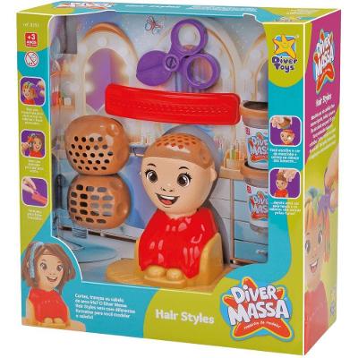 Massinhas de Modelar Diver Massa Hair Style para Criar Penteados com Acessórios para Coordenação