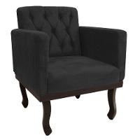 Kit Diva Recamier Diana 185Cm Lado Direito E 01 Poltrona Classic Linho - Doce Sonho Móveis Rosê - 2