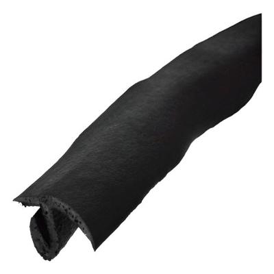 Cordão Externo para Acabamento Automotivo Cordao Ext Pb-pm Aba Media 13MM TPV RL25MTS Preto