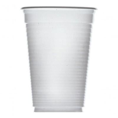 Copo Descartável Copo Uso Diário 200ML Plástico 200 Unidades Branco Higipack