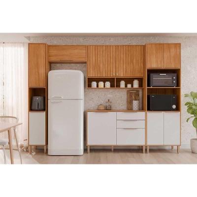 Cozinha Divina 12 Portas 2 Gavetas Off White