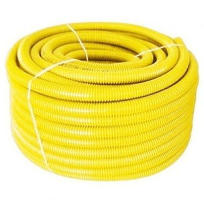 Conduíte Corrugado 3-4 50M para Instalações Elétricas Reforçado Amarelo e Cinza Premium Colchões