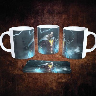 Caneca de Porcelana Dc Comics Estampa 21 325ML Uso Diário Preto Outras Marcas