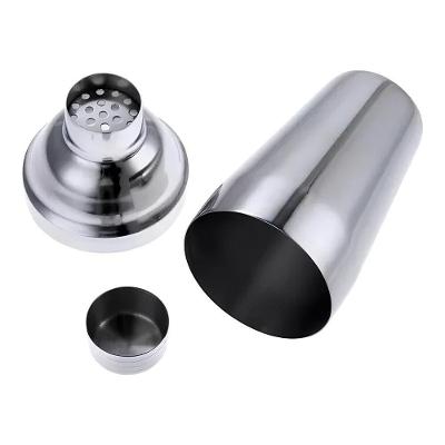 Coqueteleira 750ML com Filtro Embutido na Tampa em Aço Inoxidável Inox Bigsul