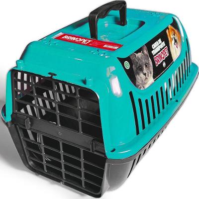Caixa de Transporte para Pets OEM N1 para Gatos e Cães em Polipropileno Verde com 1 Unidade