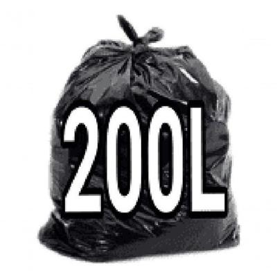 Saco para Lixo 200 Litros P7 Reforçado com 100 Unidades para Descarte de Resíduos Higipack