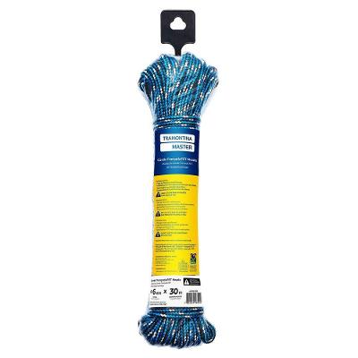 Corda Trançada Pet Meada 6 mm X 30 m para Uso Doméstico e Agronegócio Preto Tramontina
