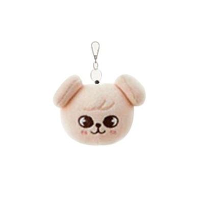 Chaveiro de Pelúcia Skzoo Plush Stray Kids Doll Toy Idol para Presente Puppym Branco OEM