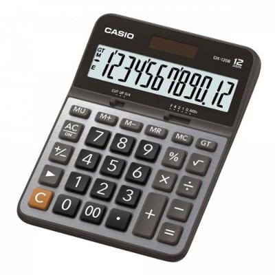 Calculadora De Mesa Casio Dx-120b 12 Dígitos Prata [f002]