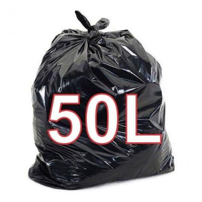 Saco para Lixo Super Reforçado Industrial 50 Litros com 50 Unidades para Uso Geral Higipack