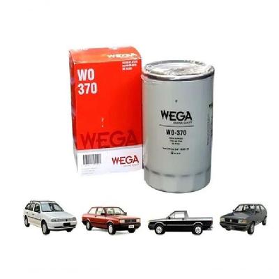 Filtro de Óleo para Motor AP Modelo WO-370 Compatível com Gol, Voyage, Parati e Saveiro 1.6 1.8 2.0