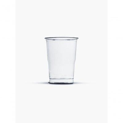 Copo Descartável Crystal Bello 200ML para Bebidas em Plástico Transparente Higipack 1000 Unidades