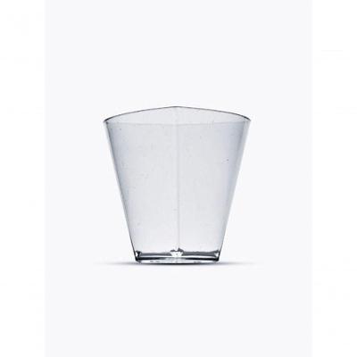 Copo Descartável Pic 045 Cristal 45ML em Plástico para Bebidas Transparente Higipack