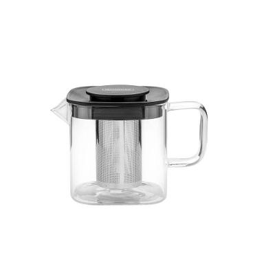 Bule para Chá Tramontina em Vidro Borossilicato com Infusor Aço Inox 600ML Transparente Tramontina