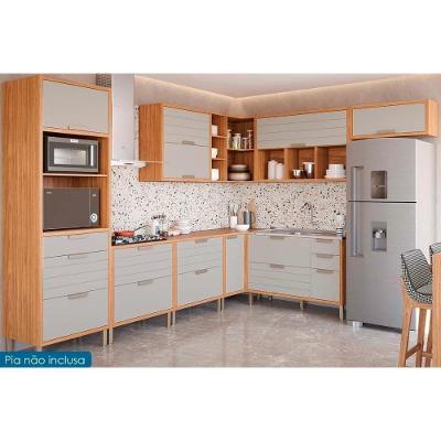 Cozinha Eloise 8 Portas 7 Gavetas Cinamomo