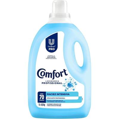 Amaciante de Roupa Concentrado Profissional Comfort Pro Lavanderia Galão 5L Comfort