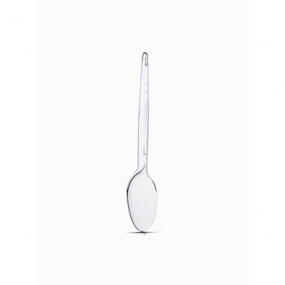 Colher para Refeição Master Cristal 100% Cristal Acabamento Liso Branco, Prata com 1000 Unidades