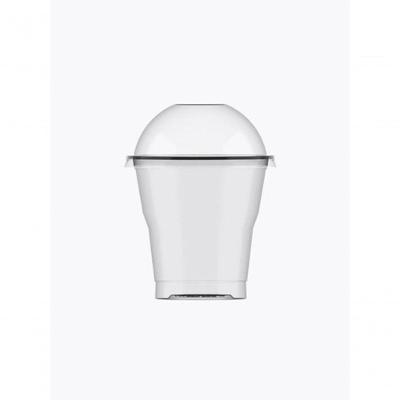 Copo Descartável Crystal Bello 150 com Tampa Bolha 150 ml 320 Unidades Prata Higipack
