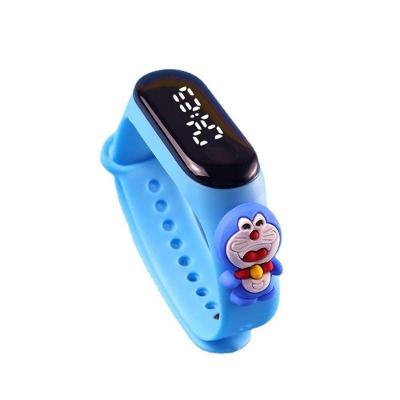 Relógio Infantil Menino Crianças dos Desenhos Animados Led Digital Esportes de Pulso Silicone