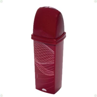Porta Escova Dental Plasútil Fitness para Higiene Pessoal Infantil em Plástico PP Vinho
