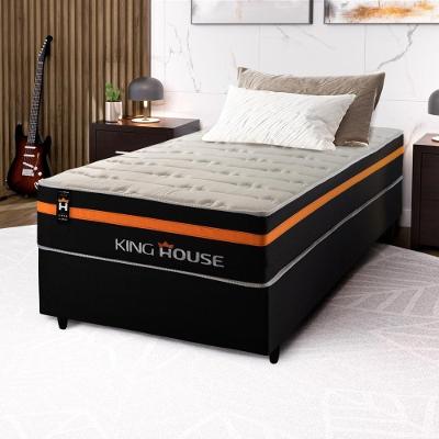 Cama Box Molas Ensacadas Sirius Solteiro 88x188 King House