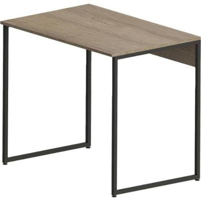 Mesa Escrivaninha Industrial Retangular Urbana Madeira F002 90cm Preto-Mel