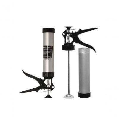 Aplicador de Silicone Western com Tubo de Aluminio 400ml Profissional Prata Western