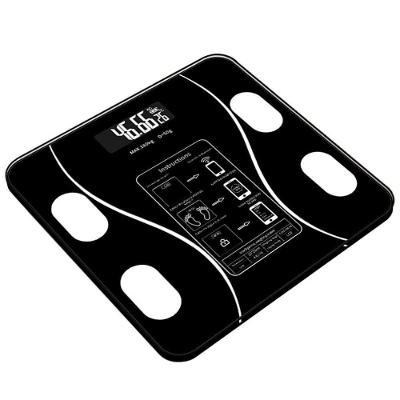 Balança Digital de Banheiro Aquilae Display LCD Inteligente com Bioimpedância Bluetooth App