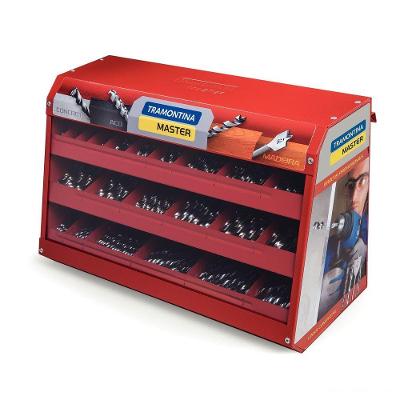 Display com Brocas 230 Peças para Aço e Concreto com Resistência e Durabilidade Tramontina