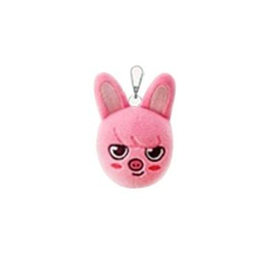 Chaveiro Plush Skzoo Stray Kids Doll Toy Idol Recheado Macio Dwaekki Roxo OEM