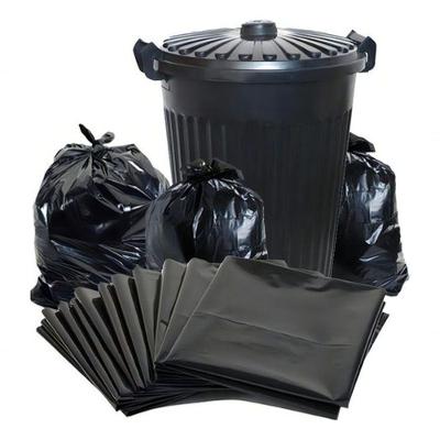 Saco para Lixo 30 Litros Preto com 100 Unidades para Uso Doméstico e Comercial Higipack