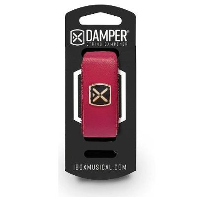 Abafador de Cordas DSMD04 para Instrumentos Musicais Profissional Bordô Ibox